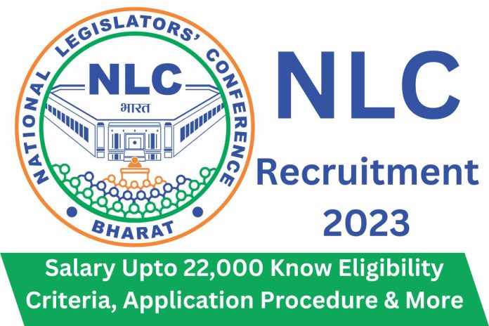 NLC Recruitment 2023 Salary Upto 22 000 Know Eligibility Criteria