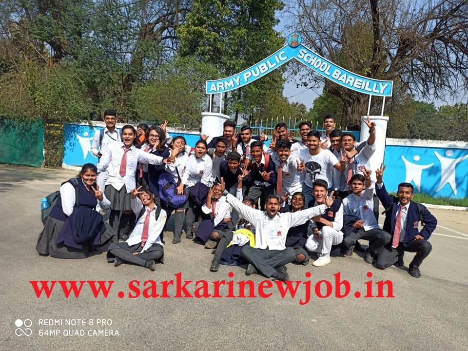 Army Public School Bareilly Recruitment 2021 Apply Online | Notification Out