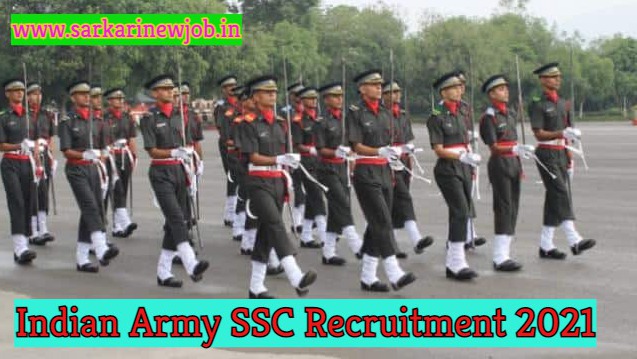 Indian Army SSC Recruitment 2021