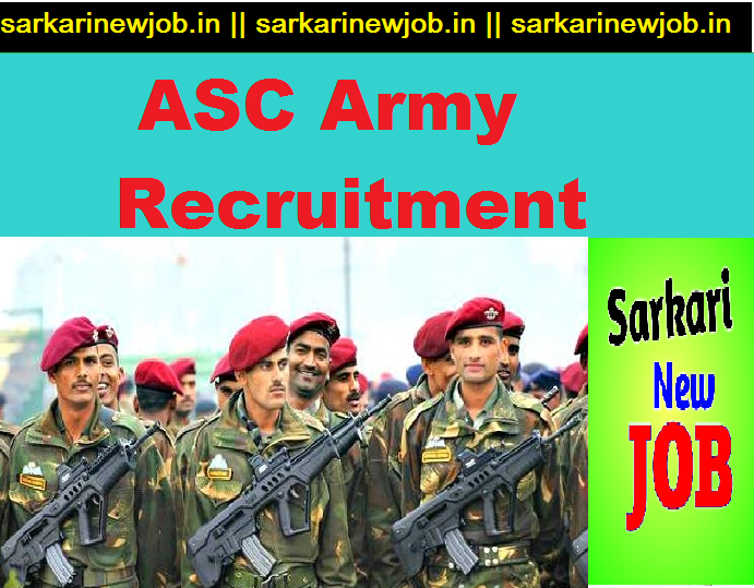 ASC Army Recruitment