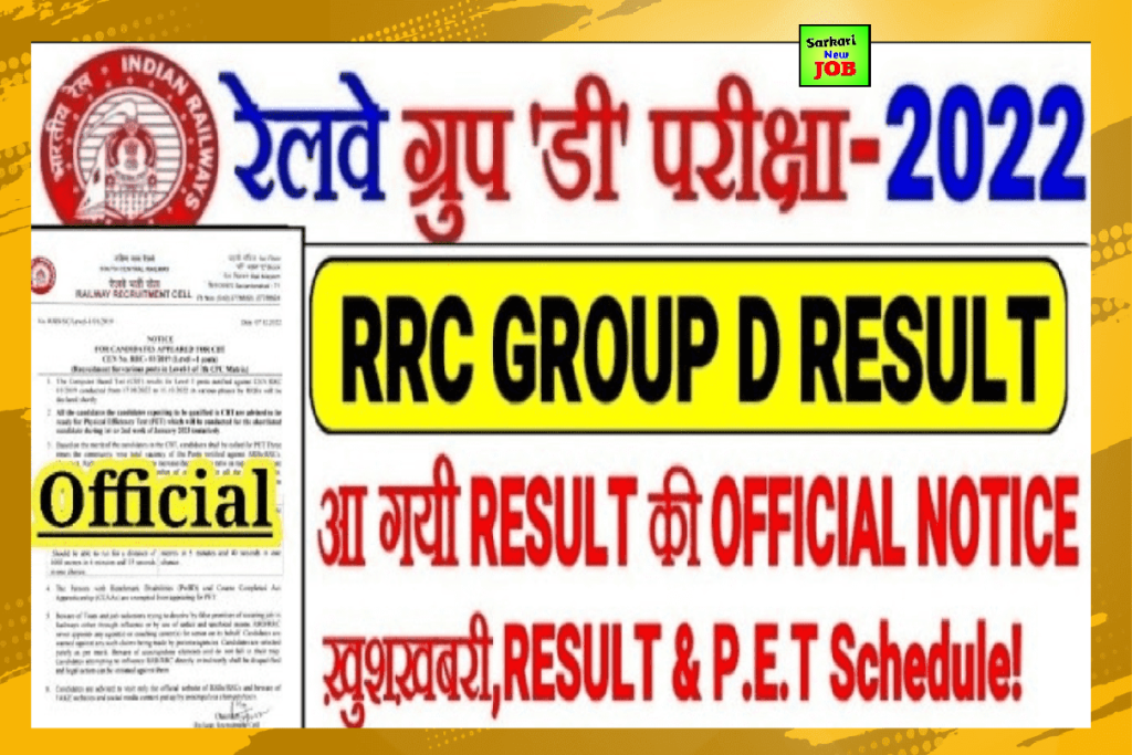 Railway Group D Result 2022 Kab Aayega » Live Check rrbcdg.gov.in पर जारी होगा आरआरबी ग्रुप डी रिजल्ट, देखें रिपोर्ट