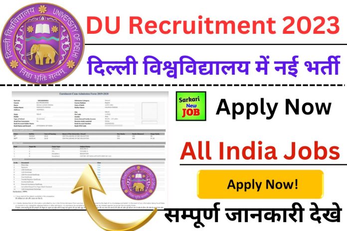 DU Recruitment 2023 Apply Now, 94 Faculty Posts in Gargi College, Check Eligibility & Other Details Big News DU Recruitment 2023 Apply Now, 94 Faculty Posts in Gargi College, Check Eligibility & Other Details Big News