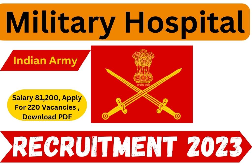 Military Hospital Recruitment 2023 Salary 81,200, Apply For 220 Vacancies , Download PDF