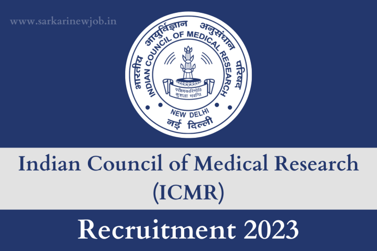 ICMR Recruitment 2023 Monthly Salary Upto 112400 Check Post, Age Limit & Applying Process
