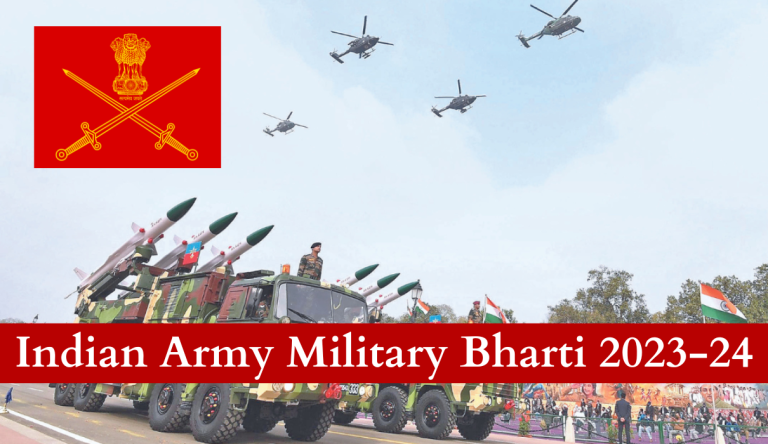 Indian Army Military Bharti 2023-24 मिलिट्री नर्सिग सर्विसेज से नई सरकारी भर्ती Big Update
