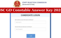 SSC GD Constable Answer Key 2025: एसएससी जीडी कांस्टेबल परीक्षा का ऑफिशियल आंसर की जारी यहां से चेक करें Big News