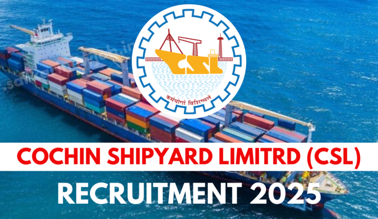 Cochin Shipyard Limited Recruitment 2025: New Notification Out For Assistant Post, Check Full Details