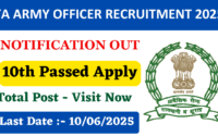 TA Army Officer Recruitment 2025: Notification Out, Apply Online, Check Full Details