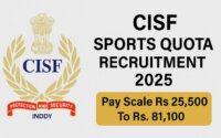 CISF Sports Quota Recruitment 2025 New Notification Out For 403 Head Constable