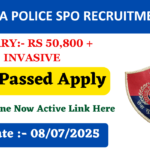 Haryana Police SPO Recruitment 2025 New Notification Out, Check Application Form Here