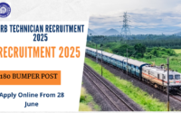 RRB Technician Recruitment 2025 Notification Out For 6180 Bumper Vacancies, Apply Online From 28 June