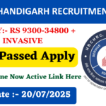 TMC Chandigarh Recruitment 2025 New Notification Out, Monthly Salary Upto 40,000
