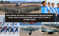 Air Force School Chandigarh Recruitment 2025 New Notification Out For Clerk & Other Post