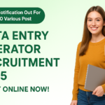 Data Entry Operator Recruitment 2025 New Notification Out For 160 Various Post, Check Full Details