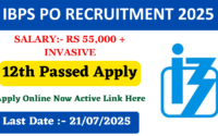 IBPS PO Recruitment 2025 New Notification For 5208 Various Post, Direct Apply Link