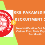 RRB Paramedical Recruitment 2025 New Notification Out For 400+ Various Post, Basic Pay 44,900 Per Month