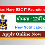 Indian Navy SSC IT Recruitment 2025 New Notification Out, Apply Online